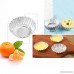 100Pcs Silver Color Chrysanthemum Style Egg Tart Mold Egg Cups Cupcake Mold Aluminum Foil Egg Tart/Cake Baking Cup Household Baking and Pastry Tools - B07DFHYMCK